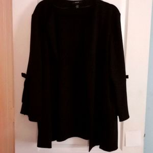 ALFANI BLACK JACKET SIZE XXL COLLARLESS